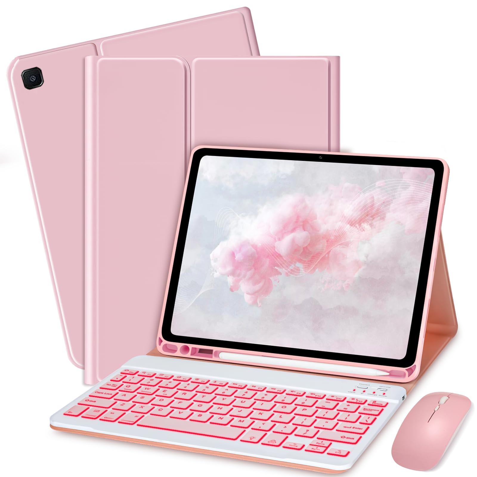 Bxomteng Keyboard Case for Samsung Galaxy Tab S6 Lite 10.4 inch
